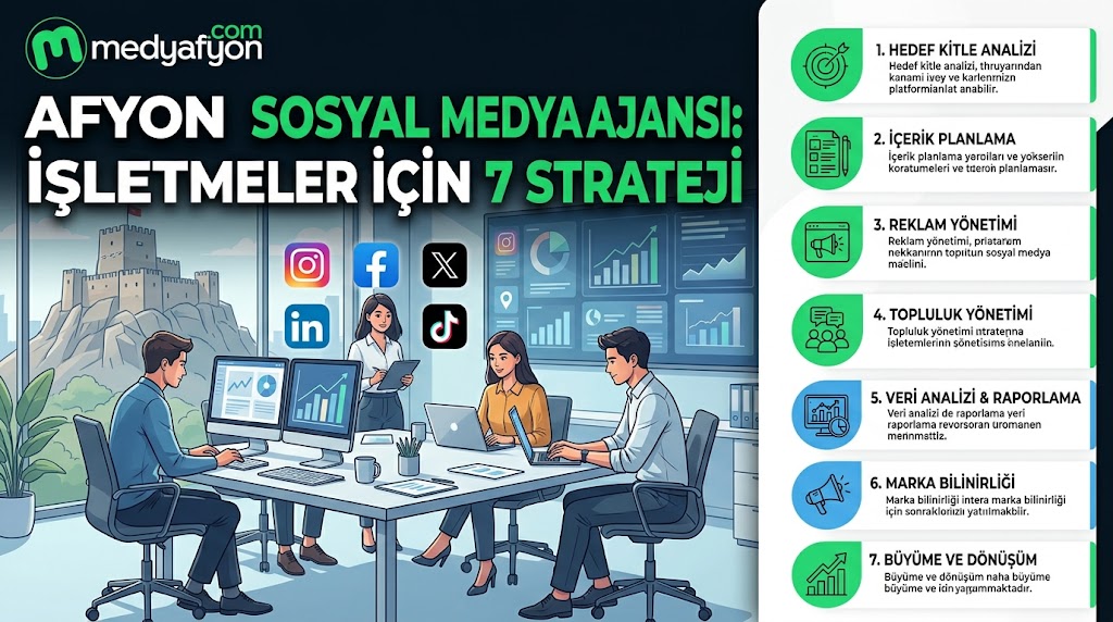 Afyon sosyal medya ajansı